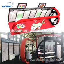 Detian Offer Fashion Exhibit Booth Design Aluminium System Exhibition Stand